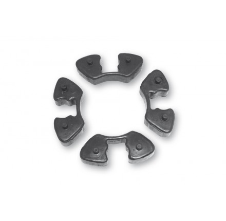 Gumy zabieraka tylnego koła Kawasaki ZX 6 R, 98-99, ZX 9 R, 98-99, ZX 7 R, 96-03, zestaw 4szt
