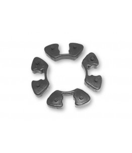 Gumy zabieraka tylnego koła Kawasaki ZX 6 R, 98-99, ZX 9 R, 98-99, ZX 7 R, 96-03, zestaw 4szt
