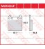Klocki hamulcowe TRW MCB 63