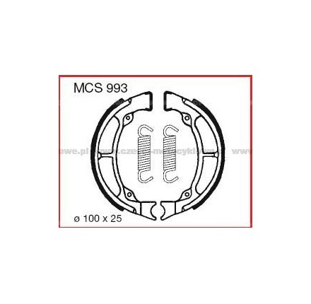 Szczęki hamulcowe TRW MCS 993