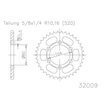 Zębatka 40 zębów, zamawiać NR 83538-40