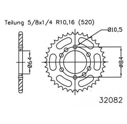 Zębatka 40 zębów, zamawiać NR 83538-40
