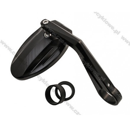 Lusterko FERRARA czarne