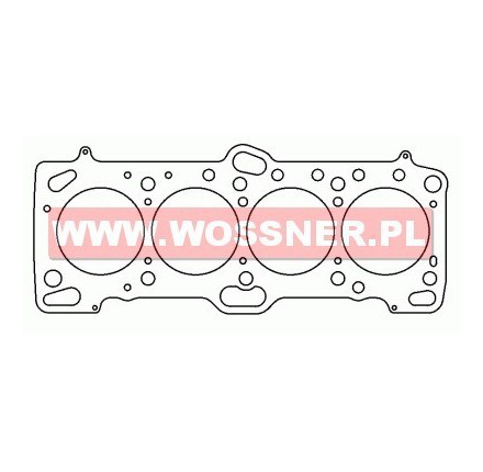 Uszczelka głowicy do Mitsubishi Galant, Eclipse, Lancer EVO 1-3  2.0 Ltr. 16V 4G63  MLS 0.91