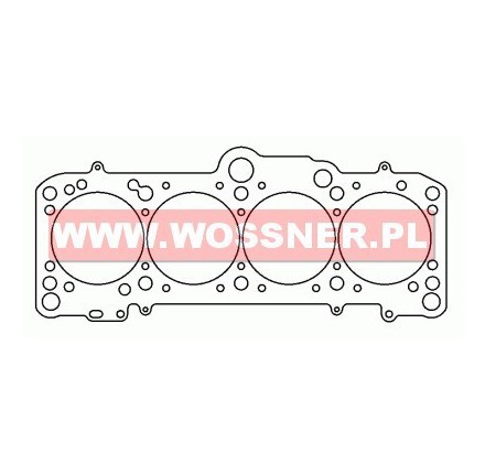 Uszczelka głowicy do Volkswagen Golf, Passat, Vento  1.8 Ltr. AAM, ABS, ADZ, PG, PL, AGB  MLS 1.15