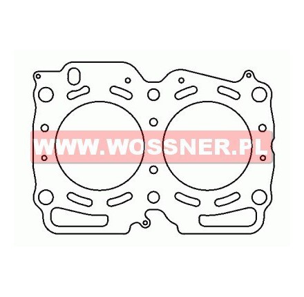 Uszczelka głowicy do Subaru Impreza Version 1, 2, 3, 4 1992-98  EJ20  MLS 0.75