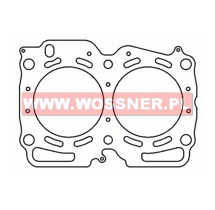 Uszczelka głowicy do Subaru Impreza 2.5 Ltr. Impreza WRX STI 2004-06  EJ25, EJ257  MLS 0.91