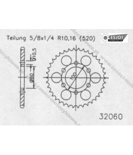 Zębatka tylna ESJOT