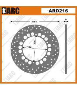Tarcza hamulcowa ARC, stała