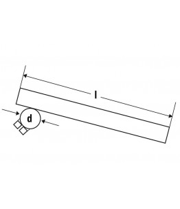 Fehling zaciski z rurki 33 mm, długość 265 mm