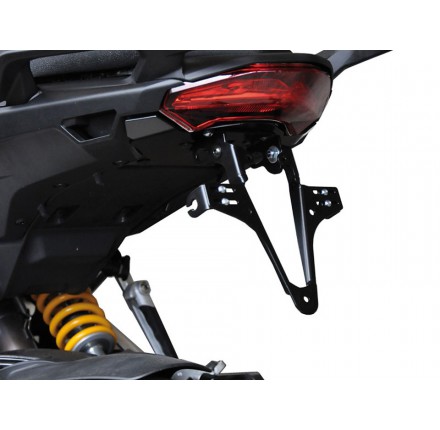 HIGHSIDER wspornik tablicy rejestracyjnej dla Ducati Multistrada 1200, 10-14