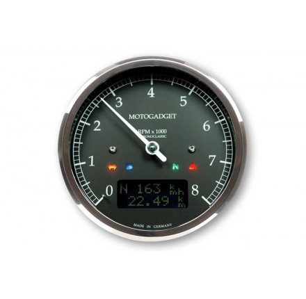 Chronoclassic tacho 0-8000 RPM, Ciemny