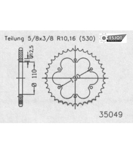 Zestaw napędowy ESJOT do Bombardier 650 Desert Storm (99-03)
