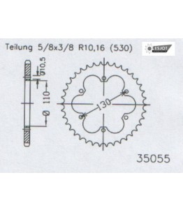 Zestaw napędowy ESJOT do Bombardier 650 Desert Storm (04-06)