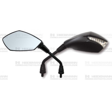 Lusterko RAVENA z kierunkowskazem LED 