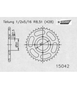 Zestaw napędowy ESJOT do Peugeot XP LC (87)