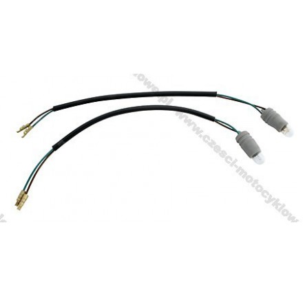 Światło pozycyjne z kablem i elipsoidalnym reflektorem