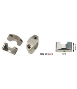 Podwyższenie Kierownicy czarne 45mm