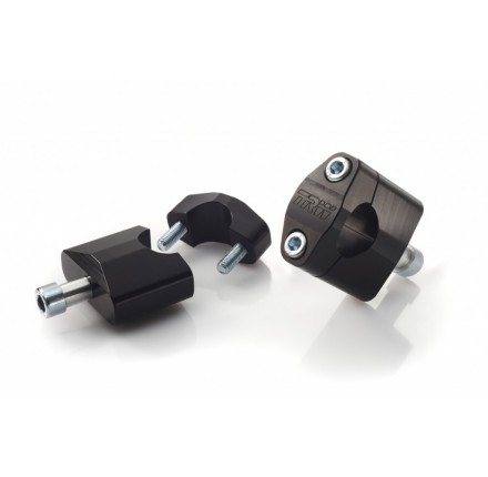 Podwyższenie Kierownicy czarne 35mm