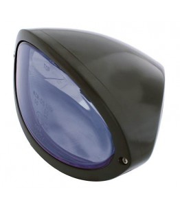 reflektor prtzód motocyklowy niebieskie światło