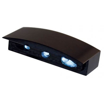 Oświetlenie tablicy rejestracyjnej ALU MICROi-LED kolor czarny E-homologacja