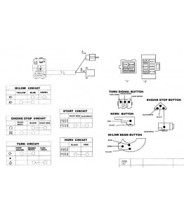 Uniwersalna armatura przełączników na kierownice 