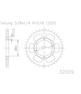Zębatka tylna ESJOT