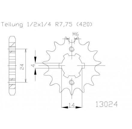 Zębatka tylna ESJOT