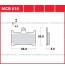 Klocki hamulcowe TRW MCB 616