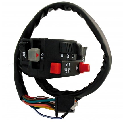 240-008 Uniwersalny przełącznik na kierownice do Honda ATV + MRD, lewy