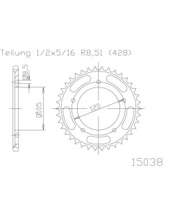 Zębatka tylna ESJOT