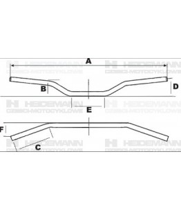 Kierownica TRW Dragbar Long - czarna