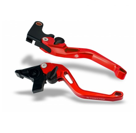 DŹWIGNIE KRÓTKIE EVOS HONDA CBR 954 CZERWONE