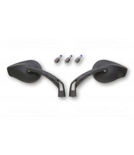 Lusterka czarne Phoenix uniwersalne