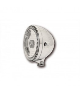 Reflektor LED przedni 5 3/4" Chrom ze światłem postojowym 