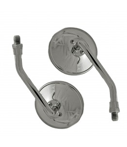 Komplet lusterek CHOPPER LONG BLACK