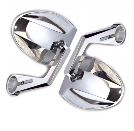 Komplet lusterek FERRARA 2 ALU CHROM