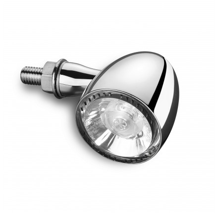 Kierunkowskaz LED / światło pozycyjne / światło hamowania /  Bullet 1000 DF obudowa chrom