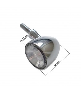 Kierunkowskaz LED / światło pozycyjne / światło hamowania /  Bullet 1000 DF obudowa czarny