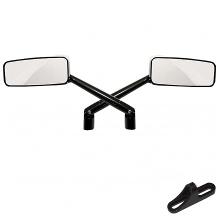 803-1090 Lusterka ACTION z adapterem montowane na owiewkę