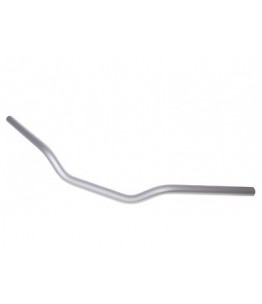 Superbike - kierownica aluminiowa - handlebar, aluminium silver, sandblaster
