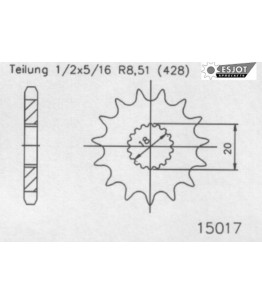 Zębatka tylna ESJOT