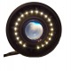 Reflektor CYCLOPS przód soczewka + LED czarny mat