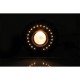 Reflektor CYCLOPS przód soczewka + LED czarny mat