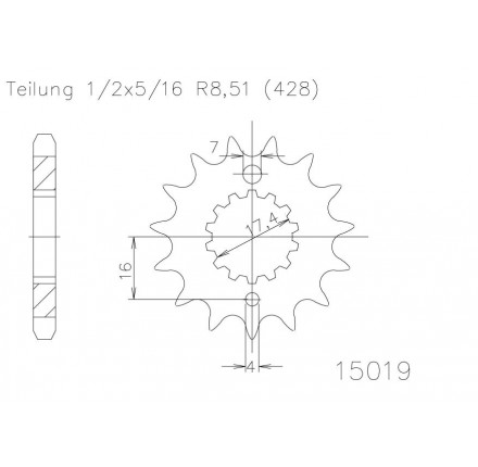 Zębatka tylna ESJOT