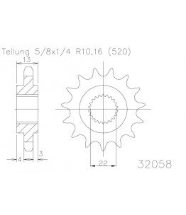 Zębatka tylna ESJOT