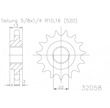 Zębatka tylna ESJOT