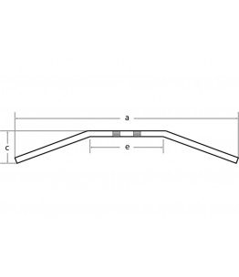 Kierownica Drag-Bar Large 1 cal,
