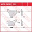 Klocki hamulcowe TRW MCB743RSI