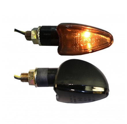 Kierunkowskazy ARROW black krótkie